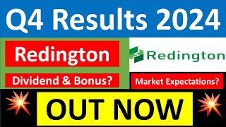 REDINGTON Q4 results 2024  REDINGTON results today  REDINGTON Share News  REDINGTON Share [upl. by Tnert]