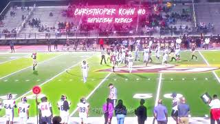 Christhoper Kohn Game Clip Edit 1162024 football highshool fridaynightlights [upl. by Vitia579]