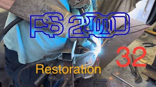 Base RS2000 Restoration 32 Crossmember Catastrophe [upl. by Llerroj]