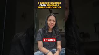 3 CBSE Class 10 favourites from Mineral and Energy Resources 🔥🔥class10sst surabhimam [upl. by Aiken]