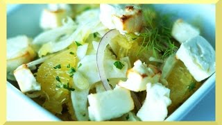 Fenchel Rezept  FenchelOrangenSalat [upl. by Anselmo402]