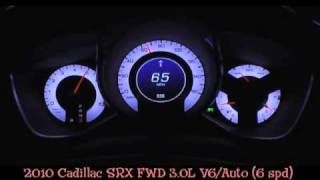 2010 Cadillac SRX 30L V6 060 MPH [upl. by Files]