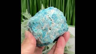 Blue Apatite Natural Raw Specimen Healing Crystal 452g [upl. by Samy]