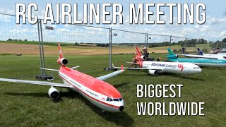 Biggest RC Airliner Meeting Worldwide in OppingenAu Germany  Trailer [upl. by Rella]