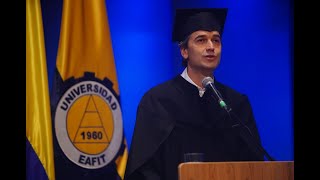 Discurso de David Escobar en la ceremonia de graduación del 20 de junio [upl. by Ssitnerp]