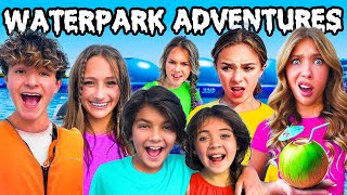 FAMILY WATERPARK VACATION 2023Giant Waterslides amp Epic Challenges [upl. by Torbart114]