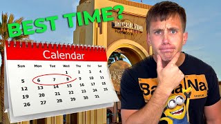 What is the BEST TIME to Visit Universal Orlando [upl. by Assenev]