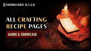 Enshrouded  Blackmire Hidden Crafting Recipes amp Their Locations [upl. by Meggi]