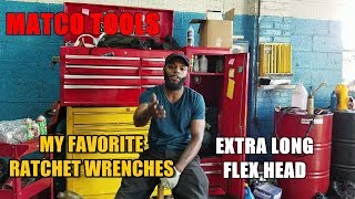 My Favorite Ratchet Wrenches by Matco Tools [upl. by Noynek]