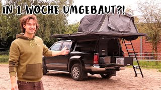 Neues Auto gekauft und in 1 Woche zum CAMPER UMGEBAUT  mathisox [upl. by Eneiluj]