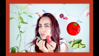 Mascarilla profunda para limpiar el rostro Tomate amp Pepino 🍅 [upl. by Bruner218]