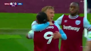 Michail Antonio Goal West Ham Vs Ipswich Town 10 All Goals Analysis Extended Highlights [upl. by Sidonnie]