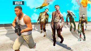 SOBREVIVIENDO a un APOCALIPSIS ZOMBIE en GTA 5 [upl. by Nolur200]