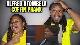 AMERICAN COUPLE FIRST TIME REACTION TO LEON SCHUSTER COFFIN PRANK [upl. by Junno]