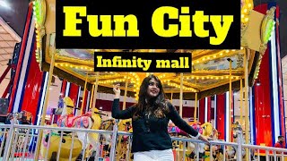 Fun City Mumbai   Malad Infinity Mall Game Zone  Rides and Games  Malad West   Mumbai [upl. by Ybbed]