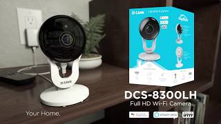 DCS8300LH mydlink Full HD WiFi Camera [upl. by Ateekan]