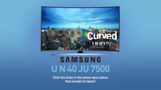 SAMSUNG 40quot UN40JU7500  JU7500 Curved 4K UHD Smart TV FULL SPECS REVIEW [upl. by Tillinger635]