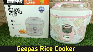 Best Rice Cooker  Geepas Rice Cooker  automatic rice cooker [upl. by Mojgan]