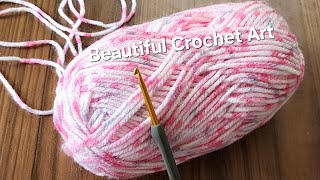 Look how beautiful Sew a baby blanket and sell it now Super crochet stitch [upl. by Nniuq]