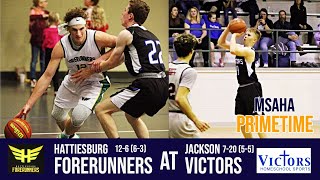 12323 Hattiesburg Forerunners  Jackson Victors  MSAHA Primetime [upl. by Gilford710]