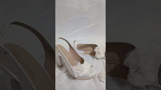 Zapatos de cuero Noviabrides novia viraldhort bodas shoes love weddingshoes moda matrimonio [upl. by Ehudd]