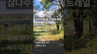 제주 삼다수 지질공원 제주도 삼다수 마을 music song [upl. by Yatnuahs]