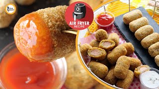 Potato amp Sausages Croquettes Recipes by Food Fusion Ramadan Special Recipe [upl. by Nitsej]