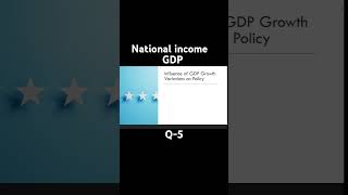 GDP in PolicyMaking Influence on Fiscal and Monetary Decisions Q5upscmastermind [upl. by Tupler216]