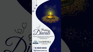 ✨ Warm Diwali Wishes from Yashwika Abroad Education Consultancy [upl. by Gustaf87]