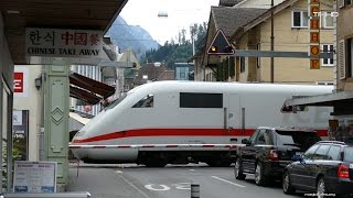 Bahnübergang Interlaken  Crossing  All In One [upl. by Elleiad698]