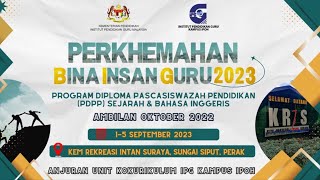 Perkhemahan Bina Insan Guru PDPP 2023 [upl. by Itida]