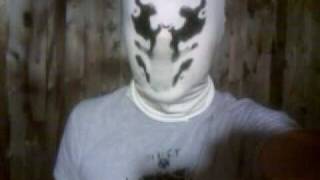 Rorschach Mask Moving blots finished [upl. by Ahseetal]