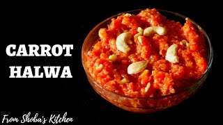 Carrot Halwa Recipe  Carrot Halwa Recipe in Tamil [upl. by Donell]