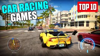 Top 10 Car Racing Games For LowSpecs PC 2023 [upl. by Orual]