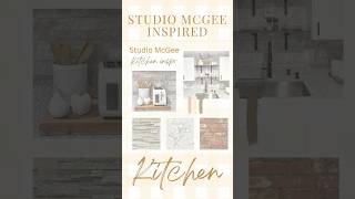 Renter friendly kitchen inspired by Studio McGee studiomcgee removablewallpaper renterfriendly [upl. by Ettennat]