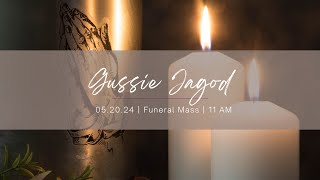 Gussie Jagod Funeral Mass [upl. by Yennep]