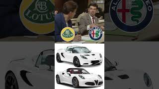 Alpha Romeo 4C vs Lotus Elise cars [upl. by Cedell201]