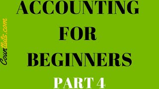 Accounting for Beginners  Part 4  Accruals amp Prepayments [upl. by Bunny]