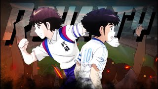 ROYALTY  Musashi vs Nankatsu  Captain Tsubasa 2018  「AMV」¡¡ESPECIAL 14K [upl. by Redneval]