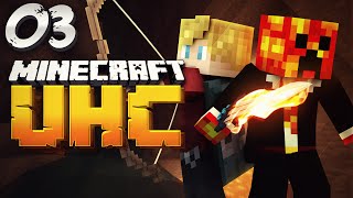 Minecraft YOUTUBER DOUBLE HEALTH UHC  3 Ultra Hard Core w PrestonPlayz amp Lachlan [upl. by Noram602]