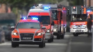 Abschlussübung Feuerwehr Itzehoe Neufahrzeuge 3 Perspektiven amp Bullhorn [upl. by Hughes]