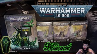 New Necrons Have Arrived 10th Edition Models amp Chat with Mocha Bear [upl. by Htor]