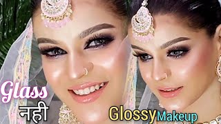 quotGlass Nahi Glossy Glow Look  Perfect for Any Occasionquot Easy for Beginners [upl. by Pompea]