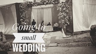 Going to small wedding 💒 small video minivlog video [upl. by Sapers]