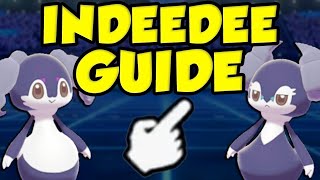 DOUBLES DOMINATION INDEEDEE Pokemon Sword and Shield Indeedee Moveset Guide  How To Use Indeedee [upl. by Nielson765]