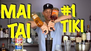 Mai Tai Cocktail Drink Recipe [upl. by Kcirderfla]