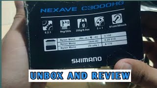 SHIMANO NEXAVE 3000 Series  UNBOXING AND REVIEW [upl. by Joost]