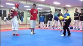 Korean Sparring  Amazingly Fast Player [upl. by Signe974]