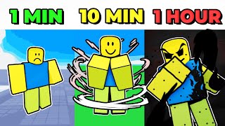 I Made A ROBLOX FIGHTING GAME In 1 Minute VS 10 Minutes VS 1 Hour [upl. by Ominorej453]