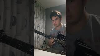 C Aeolian improv try guitar solo trending viralvideo fyp metal [upl. by Nahsaj]